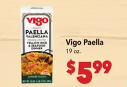 Vallarta Supermarkets Vigo Paella offer