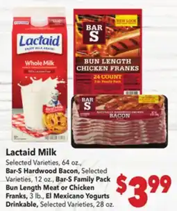 Vallarta Supermarkets Lactaid Milk offer