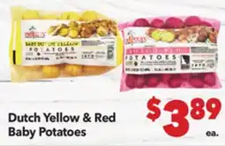 Vallarta Supermarkets Dutch Yellow & Red Baby Potatoes offer