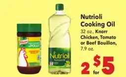 Vallarta Supermarkets Nutrioli Cooking Oil offer