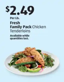 Aldi Fresh Family Pack Chicken Tenderloins offer
