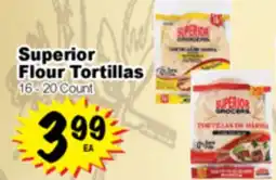 Superior Grocers Superior Flour Tortillas offer
