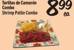 El Super Fresh Shrimp Pattie Combo offer