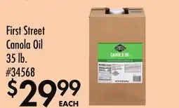 Smart & Final First Street Canola Oil offer
