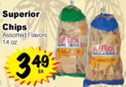 Superior Grocers Superior Chips offer