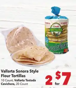 Vallarta Supermarkets Vallarta Sonora Style Flour Tortillas offer