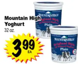 Superior Grocers Mountain High Yoghurt offer