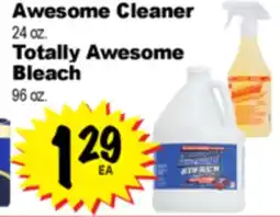 Superior Grocers Awesome Cleaner, 24 oz. or Totally Awesome Bleach 96 oz offer