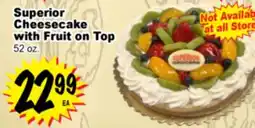 Superior Grocers Superior Cheesecake Fruit on Top offer