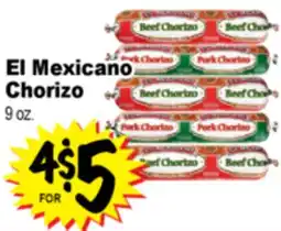 Superior Grocers El Mexicano Chorizo offer