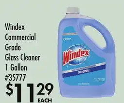 Smart & Final Windex Commercial Grade Glass Cleaner 1 Gallon offer