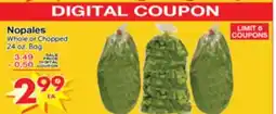 Superior Grocers Nopales offer