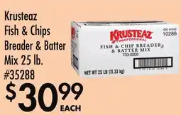 Smart & Final Krusteaz Fish & Chips Breader & Batter Mix offer