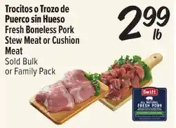 El Super Fresh Fresh Boneless Pork Stew Meat or Cushion Meat offer