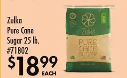 Smart & Final Zulka Pure Cane Sugar offer
