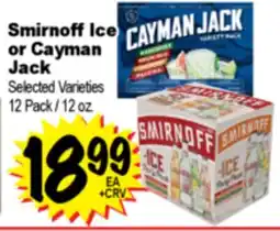Superior Grocers Smirnoff Ice or Cayman Jack offer
