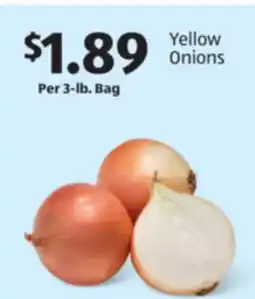 Aldi Yellow Onions offer