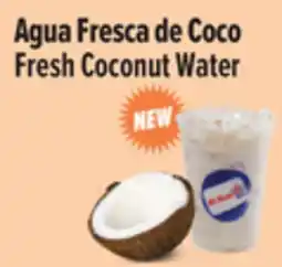 El Super Fresh Fresh Coconut Water offer