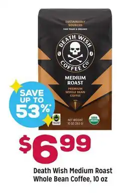 Grocery Outlet Death Wish Medium Roast Whole Bean Coffee offer