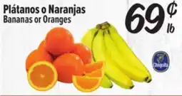 El Super Fresh Bananas or Oranges offer