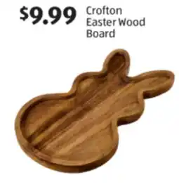 Aldi Crofton Easter Wood Board offer
