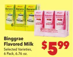 Vallarta Supermarkets Binggrae Flavored Milk offer