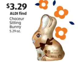 Aldi Choceur Sitting Bunny offer