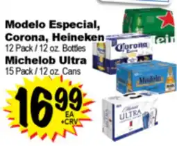 Superior Grocers Modelo Especial, Modelo Especial, Corona, Heineken offer