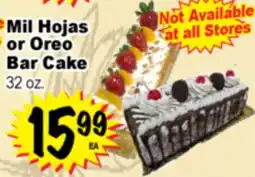 Superior Grocers Mil Hojas or Oreo Bar Cake offer