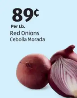 Aldi Red Onions offer