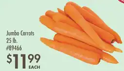 Smart & Final Jumbo Carrots offer