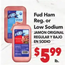 Vallarta Supermarkets Fud Ham | JAMON ORIGINAL offer