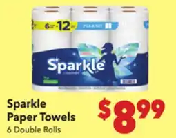 Vallarta Supermarkets Sparkle Paper Towels offer