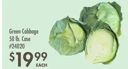 Smart & Final Green Cabbage offer