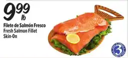El Super Fresh Fresh Salmon Fillet Skin-On offer