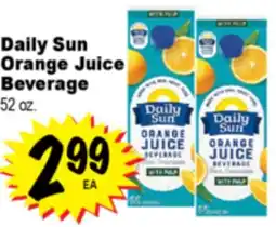 Superior Grocers Daily Sun Orange Juice offer