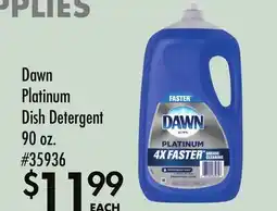 Smart & Final Dawn Platinum Dish Detergent offer