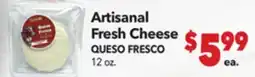 Vallarta Supermarkets Artisanal Fresh Cheese | QUESO FRESCO offer