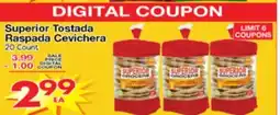 Superior Grocers Superior Tostada Raspada Cevichera offer