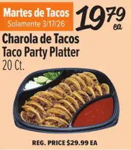 El Super Fresh Taco Party Platter offer