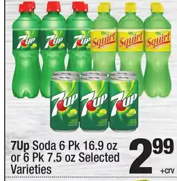 Super King Markets 7Up Soda offer