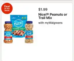 Walgreens Nice! Peanuts or Trail Mix offer