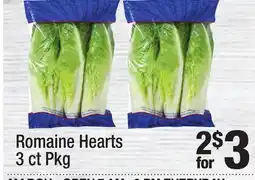 Super King Markets Romaine Hearts offer