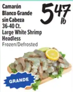 El Super Fresh Large White Shrimp Headless offer