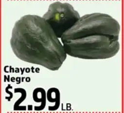 Superior Grocers Chayote Negro offer