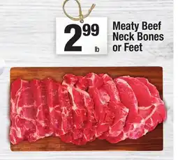 Super King Markets Meaty Beef Neck Bones or Feet offer