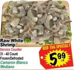 Superior Grocers Raw White Shrimp offer