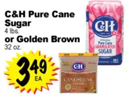 Superior Grocers C&H Pure Cane Sugar 4 lbs. or Golden Brown or Golden Brown offer