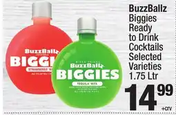 Super King Markets BuzzBallz Biggies Ready to Drink Cocktails offer
