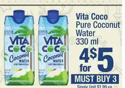 Super King Markets Vita Coco Pure Coconut Water offer